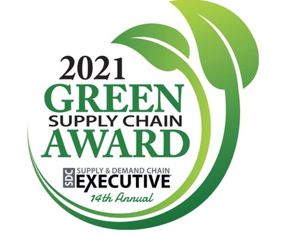 2021 Green Supply Chain Award Logo